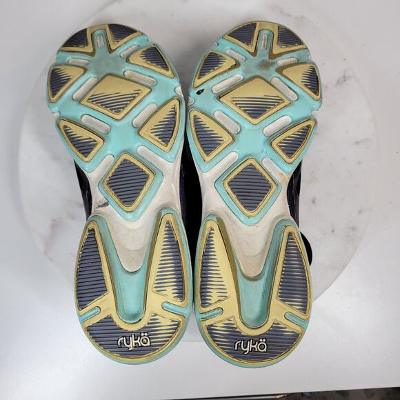 Ryka Devotion Plus 2 Womens Sneakers 11 Blue Lace Up Athletic Running Walking - Picture 4 of 13